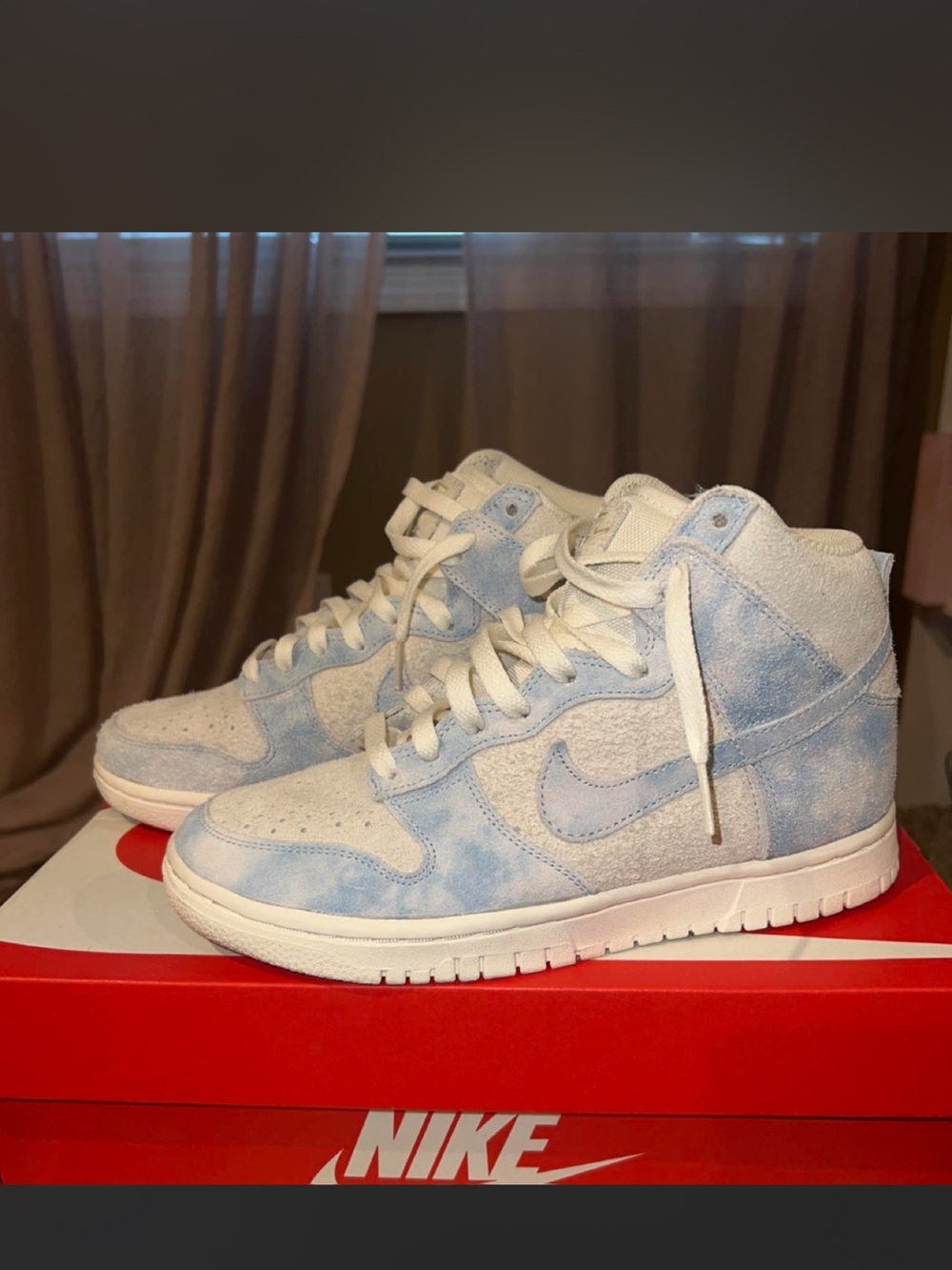 Nike Dunk High "Blue cloud” sneakers size 6.5